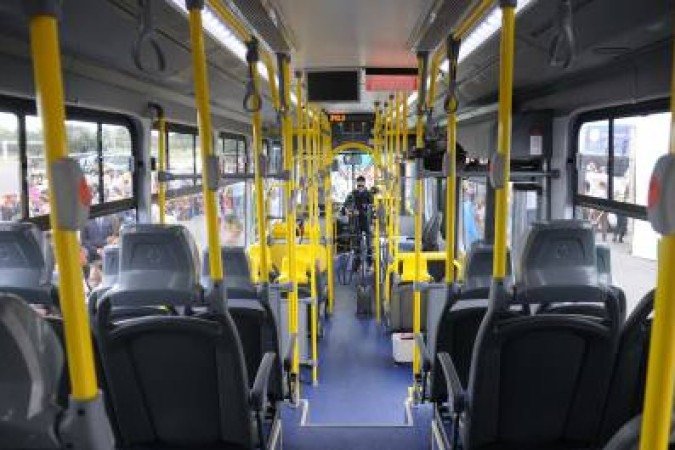 DF recebe 90 ônibus elétricos para renovar transporte público - (crédito: Antonio Cunha/CB/D.A Press) DF recebe 90 ônibus elétricos para renovar transporte público - (crédito: Antonio Cunha/CB/D.A Press)