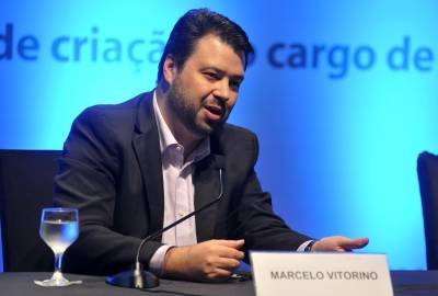 25/05/2018. Crédito: Minervino Junior/CB/D.A Press. Brasil. Brasilia - DF. Na Foto Marcelo Vitorino , durante Seminário de contas públicas são de nossa conta, no Instituto Serzedello Correa.