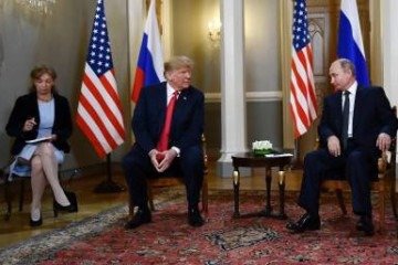 Trump iniciou o segundo mandato com a promessa de acabar rapidamente com o conflito na Ucrânia, mas nas últimas semanas expressou sua crescente frustração com o presidente russo -  (crédito: BRENDAN SMIALOWSKI)