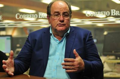 19/09/2019. Crédito: Valério Ayres/CB/D.A Press. Brasil. Brasília - DF. Sabatina dos candidatos ao senado. Fernando Marques (SD) é candidato ao Senado no DF.