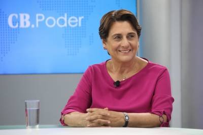 01/10/2018. Crédito: Arthur Menescal/Esp. CB/DA.Press. Brasil. Brasília - DF. Eleições 2018. Programa CB.Poder da TV Brasília entrevista a candidata ao GDF Eliana Pedrosa.