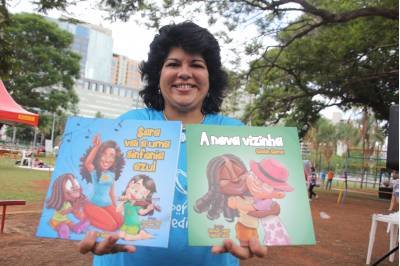 Gisele Gama aborda temas pouco explorados em sua nova publicação 'Sociopatas também foram crianças'  -  (crédito: Barbara Cabral/Esp. CB/D.A Press)