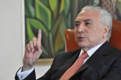 Ex-presidente Michel Temer fecha o ciclo de discussões que pretende oferecer um quadro mais claro daquilo que será o país a partir do ano que vem -  (crédito: Minervino Junior/CB/D.A Press)