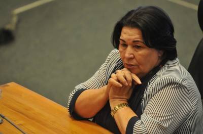 17/12/2018. Crédito: Minervino Junior/CB/D.A Press. Brasil. Brasília - DF. Deputada Luzia de Paula, na última sessão do ano na Câmara Legislativa.