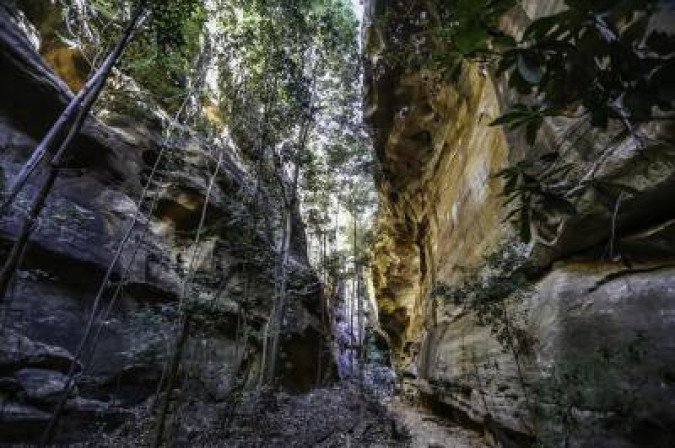 Crédito: Chico rasta / MTur /Divulgação. Serra da capivara, paredões rochosos em São Raimundo Nonato.