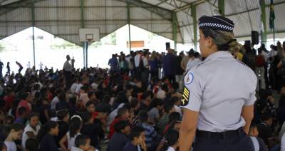 O CED 01, na Estrutural, foi uma das primeiras escolas do DF a migrarem para a gestão militarizada, em 2019 - (crédito: Ana Rayssa/Esp. CB/D.A Press) O CED 01, na Estrutural, foi uma das primeiras escolas do DF a migrarem para a gestão militarizada, em 2019 - (crédito: Ana Rayssa/Esp. CB/D.A Press)