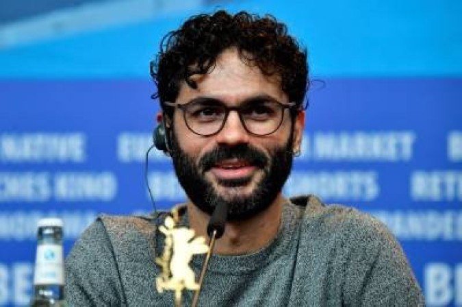 CORRECTION / Brazilian director Gabriel Mascaro addresses a press conference for the film 