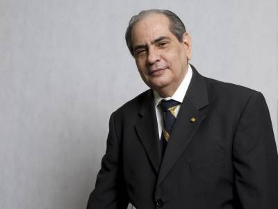 2019. Crédito: Christina Bocayuva/Divulgação. Economia. Entrevista Ping Pong sobre conjuntura econômica. Presidente da CNC, José Roberto Tadros.