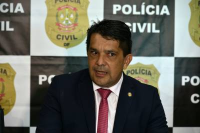 Ex-diretor geral da PCDF, Robson Cândido aguarda o momento de se defender -  (crédito: Marcelo Ferreira/CB/D.A Press)