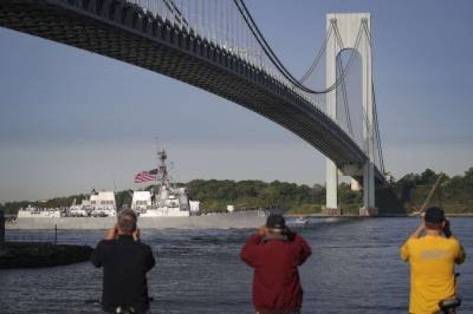 USS Jason Dunham - (crédito: Drew Angerer) USS Jason Dunham - (crédito: Drew Angerer)