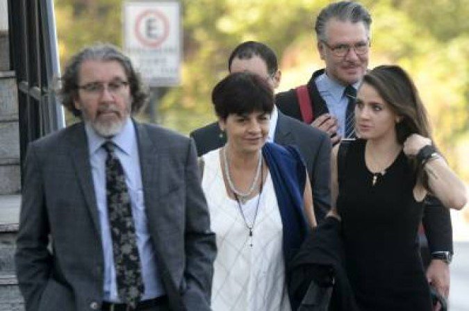 02/10/2019. Crédito: Ed Alves/CB/D.A Press. Brasil. Brasília - DF. Cidades. Crime da 113 Sul: julgamento de Adriana Villela. Acusada de participação no assassinato dos próprios pais, José Guilherme Villela, 73 anos, ministro aposentado do Tribunal Superior Eleitoral (TSE), e a advogada Maria Villela, 69, além da empregada da família, Francisca Nascimento Silva, 58. Júri chega ao último dia com debate entre MP e defesa.