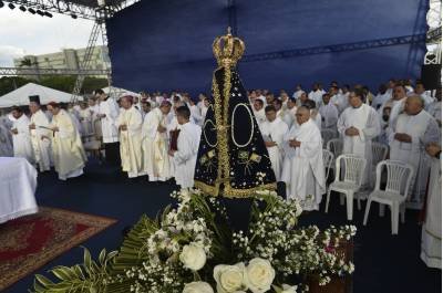 
A missa, momento mais aguardado da festa, será às 17 horas