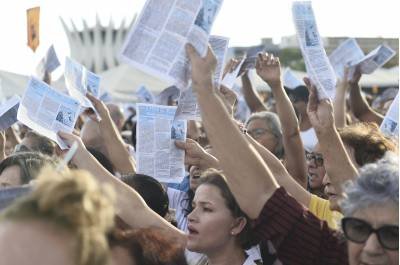 12/10/2019 Crédito: Minervino Junior/CB/D.A Press. Brasil. Brasilia - DF.  Missa do dia de Nossa Senhora de Aparecida - Dia das Crianças.