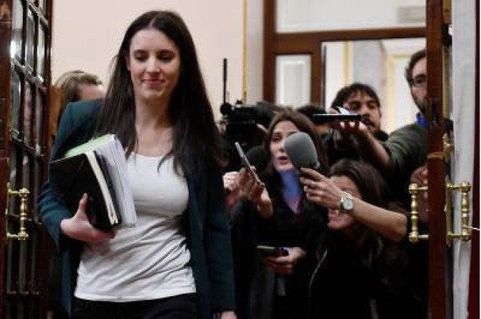 A ministra da Igualdade da Espanha, Irene Montero: A ministra da Igualdade da Espanha, Irene Montero: