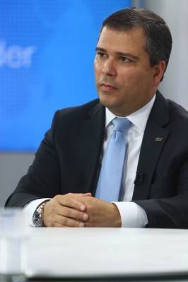 13/03/2020. Credito: Ana Rayssa/CB/D.A. Press. Brasil. Brasilia - DF. CB Poder. Entrevista com o presidente do BRB, Paulo Henrique Costa.