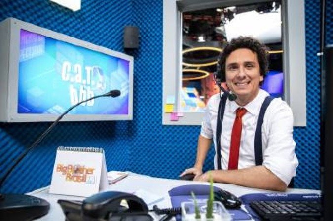 O comediante apaziguou os ânimos entre ele e a emissora carioca - (crédito: Victor Pollak/Globo) O comediante apaziguou os ânimos entre ele e a emissora carioca - (crédito: Victor Pollak/Globo)