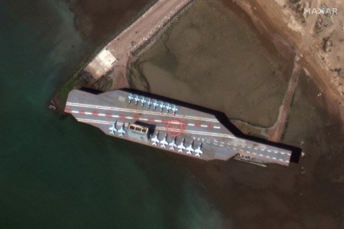  (crédito: Handout / Satellite image ©2020 Maxar Technologies / AFP)
