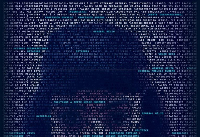 Cartaz do curta 'Algoritmo'