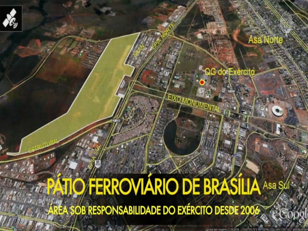 Projeto para novo bairro acomodará 65 mil no Pátio Ferroviário de Brasília