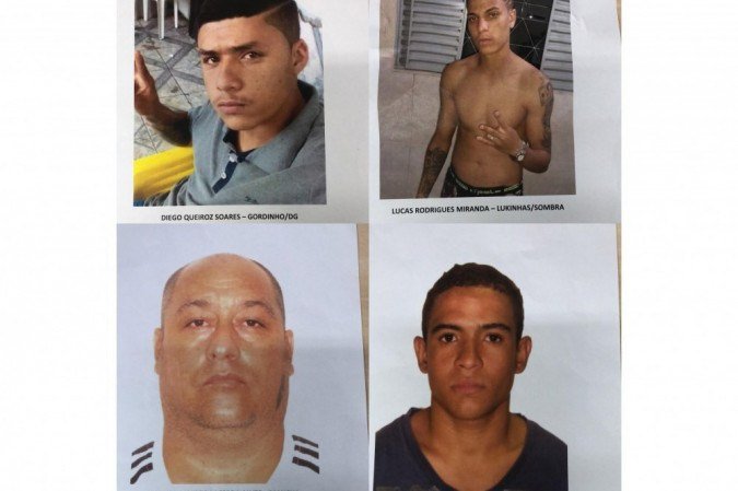 Quatro envolvidos no crime ainda são considerados foragidos. A polícia pede denúncias anônimas pelo 197