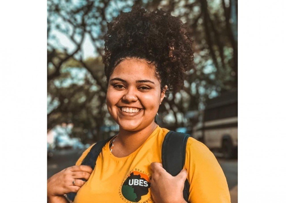 Rozana Barroso, presidente da União Brasileira dos Estudantes Secundaristas (Ubes)
