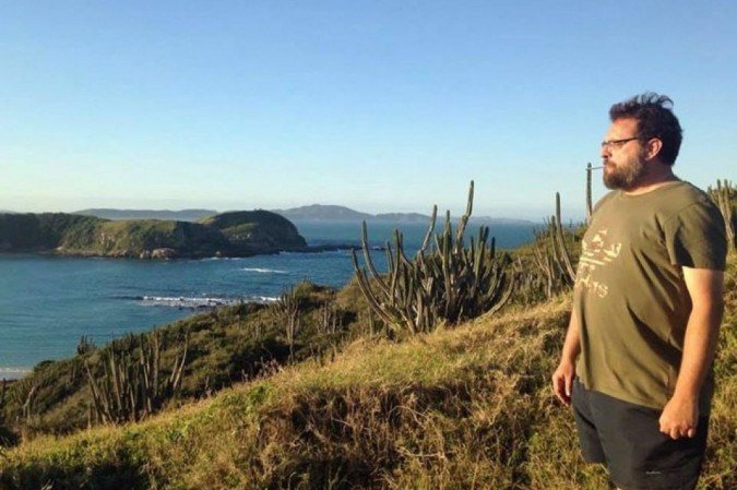 Harald fazia comentários sobre cinema, quadrinhos, ficção científica e RPG no programa da página Jovem Nerd -  (crédito: Reprodução/Facebook)