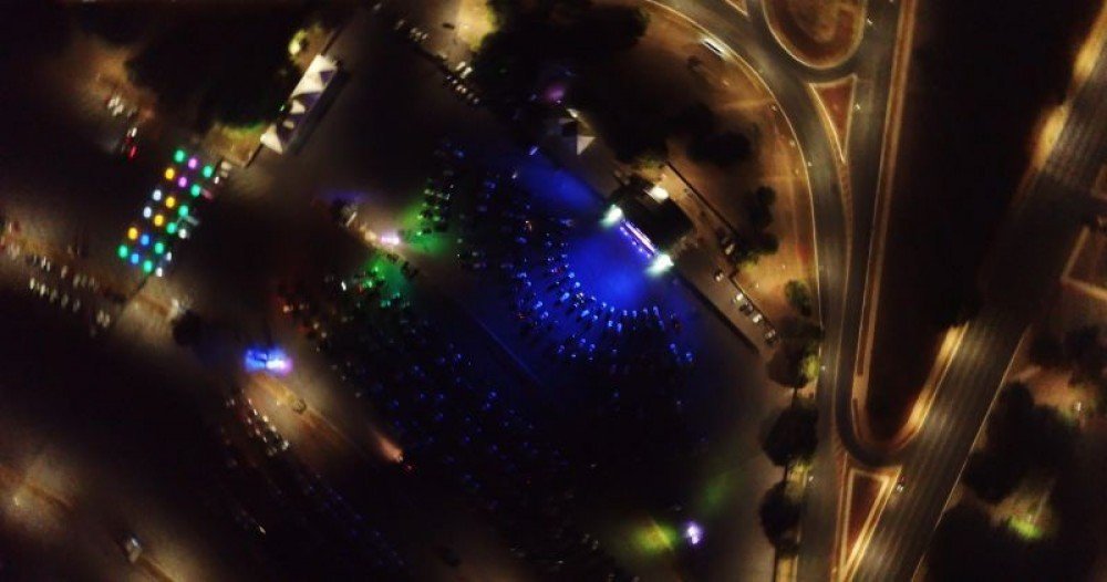 Drive Show Brasília tem uma área com cerca de 64 mil m² e tem capacidade para 600 carros estacionados