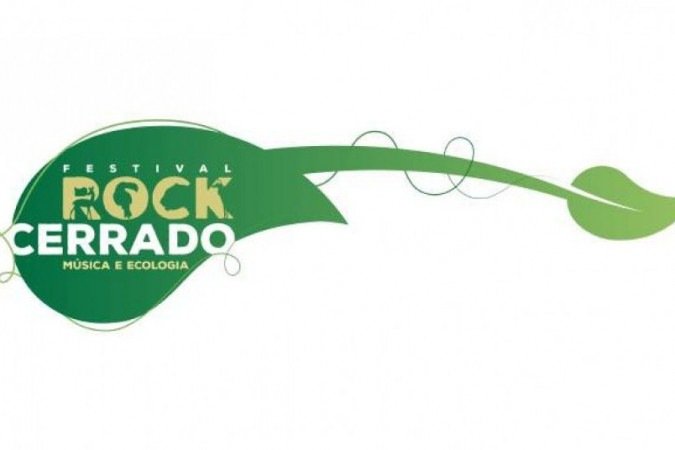 Esboço a lápis, diagrama técnico e arte final: três etapas da construção da nova logomarca do Rock Cerrado