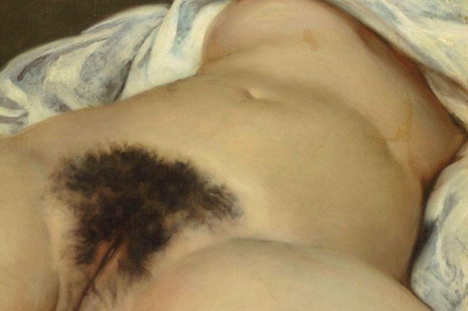  Pintura A Origem do Mundo de Gustave Courbet