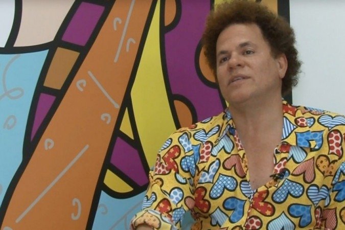 Romero Britto: artista nega que tenha desrespeitado alguém e diz que a Romero Britto: artista nega que tenha desrespeitado alguém e diz que a