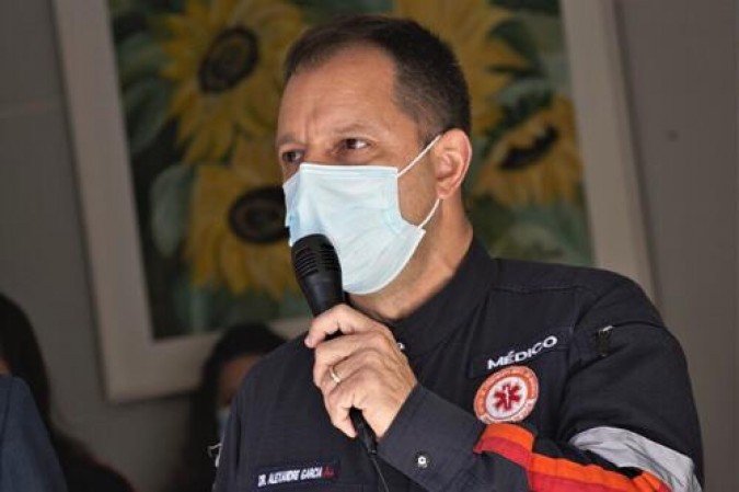 Alexandre Garcia foi diretor-geral do Samu antes de assumir a subsecretaria -  (crédito: Arquivo Pessoal Alexandre Garcia)