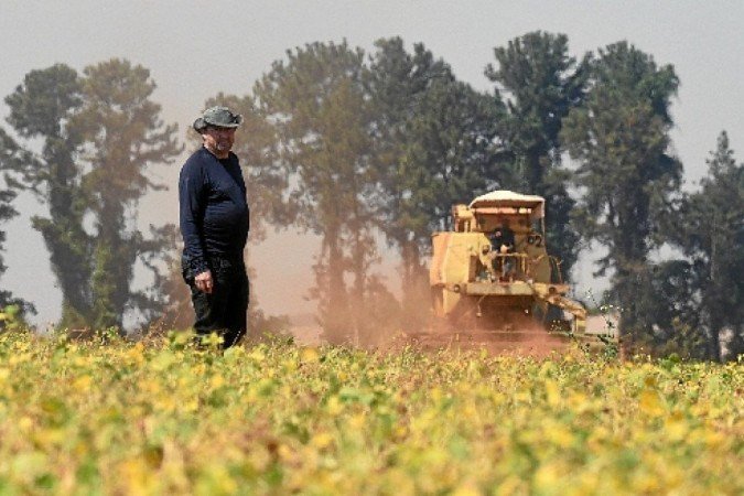 Jair Pelicioli, gerente da fazenda no núcleo rural Rio Preto: 