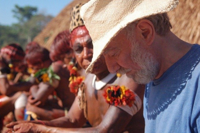 Washington Novaes foi um dos primeiros a se engajar no jornalismo ambiental quando se falava apenas em desmatamento - (foto: Marcelo Novaes/Divulgação) Washington Novaes foi um dos primeiros a se engajar no jornalismo ambiental quando se falava apenas em desmatamento - (foto: Marcelo Novaes/Divulgação)