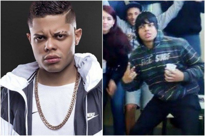 MC Lan e 'MC Lan emo': funkeiro compartilhou imagem antiga nas redes sociais -  (crédito: Reprodução)