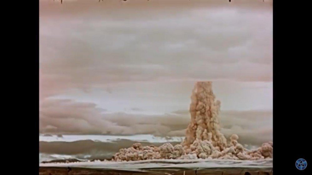 Bomba Czar, de 50 megatons, detonada em 1961 -  (crédito: Reprodução/Youtube)