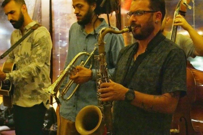 Banda Jazzyhop é a atração desta quinta - (crédito: Reprodução/Instagram) Banda Jazzyhop é a atração desta quinta - (crédito: Reprodução/Instagram)