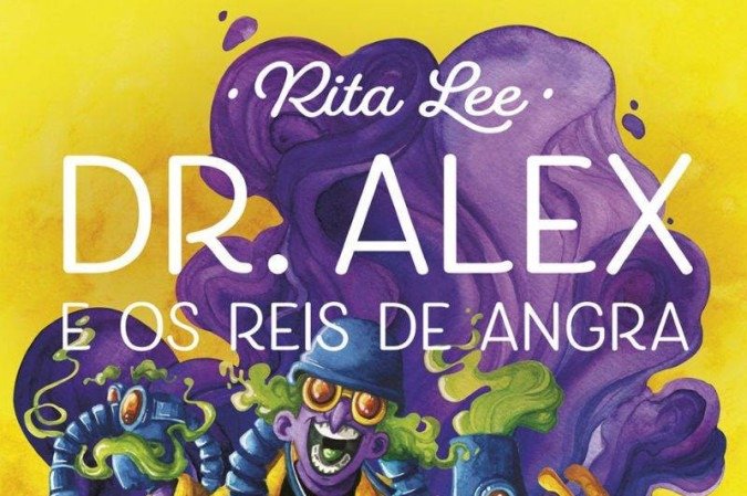 Capa de livro infantil assinado por Rita Lee
