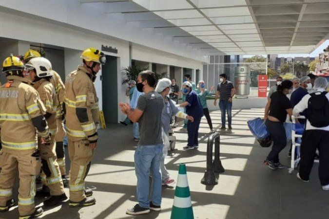 (foto: Divulgação Corpo de Bombeiros/DF) (foto: Divulgação Corpo de Bombeiros/DF)