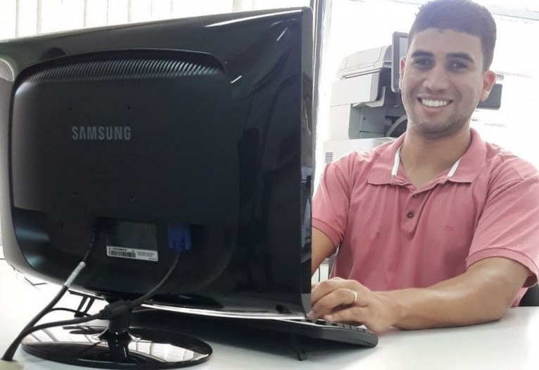 Eryk de Moraes Dias, aluno do curso de supervisor inovador 