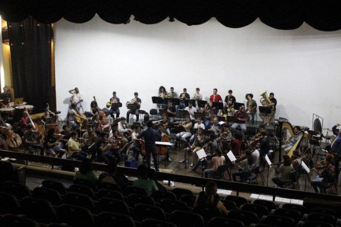 Às vagas dispostas são considerados os cursos técnico em processos fonográficos, técnico em documentação musical, técnico em canto e técnico em instrumento musical -  (crédito: Vinicius Cardoso Vieira /CB/D.A )