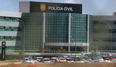 31/08/2020 Credito: ED ALVES/CB/D.A Press. Brasil. Brasília - DF. Cidades. Fachada da Policia Civil do DF.  Departamento de Policia Especializada (DPE).