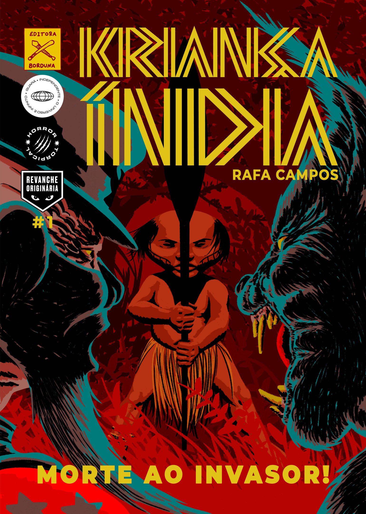 Editora Guará lança selo independente com nova HQ 'Kriança Índia'