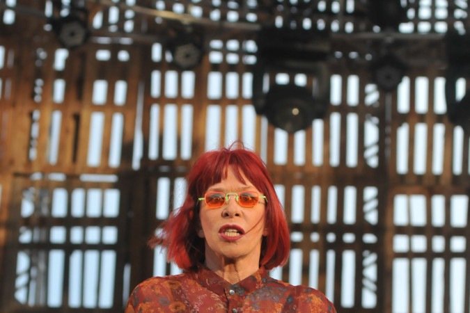 1-04-2--20. Crédito: Marcelo Ferreira/CB/D.A Press. Brasil. Brasília - DF. Show da cantora Rita Lee, no Green Move Festival, na Esplanada dos Ministérios.