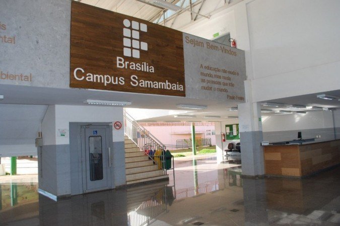 Inscrições para o curso educação profissional e tecnológica no câmpus Samambaia vão até 13 deste mês - (foto: Douglas Villaça ) Inscrições para o curso educação profissional e tecnológica no câmpus Samambaia vão até 13 deste mês - (foto: Douglas Villaça )