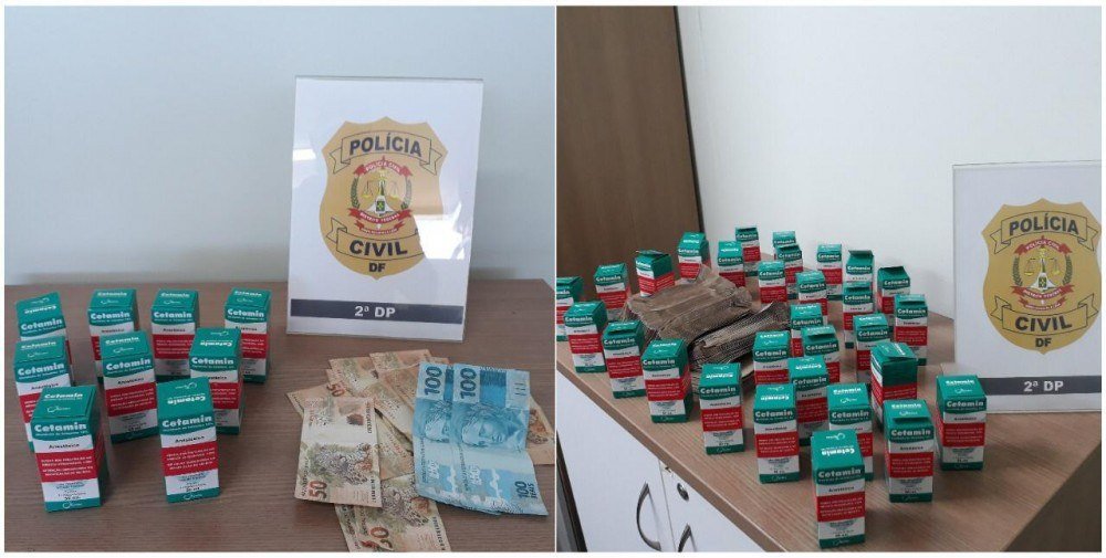 PCDF prende acusado de vender anestésico para cavalo como alucinógeno 