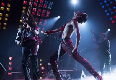 Cena do filme 'Bohemian Rhapsody'. Cena do filme 'Bohemian Rhapsody'.