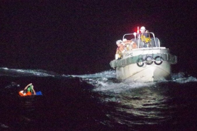 (foto: Divulgação/10th Regional Coast Guard Headquarters) (foto: Divulgação/10th Regional Coast Guard Headquarters)