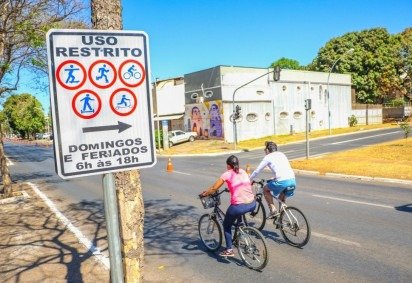 A intenção é fazer uma revitalização da W3 Sul - (crédito: RENATO ALVES) A intenção é fazer uma revitalização da W3 Sul - (crédito: RENATO ALVES)