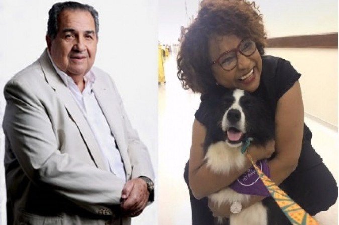 O pediatra Antonio José e a enfermeira Dulcimar Moreira -  (crédito: Reprodução)