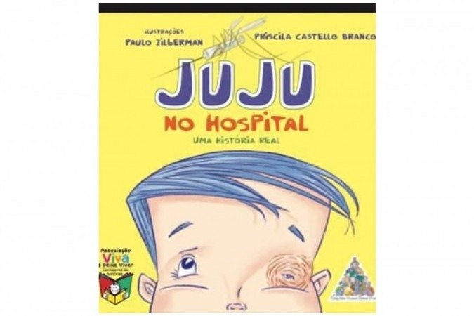 Depois de ficar no hospital com o filho, Priscila virou voluntária como contadora de histórias e escreveu um livro